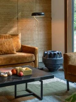 Dutchbone Alfombra de lana y algodón hecha a mano Pavilion