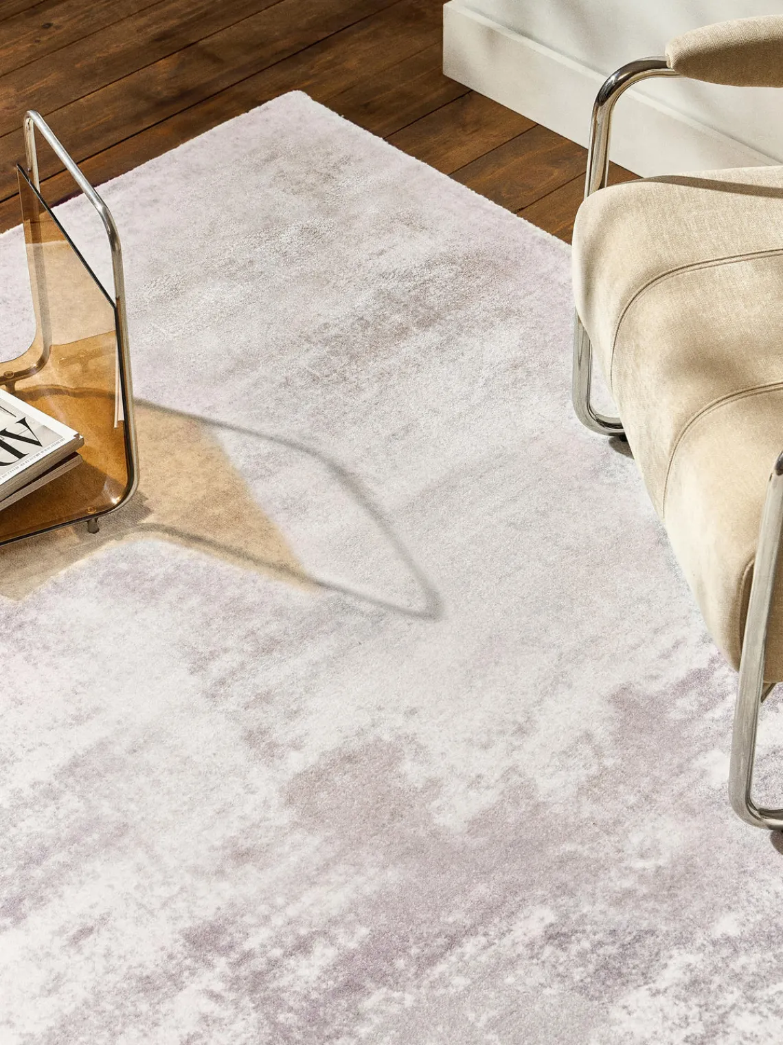 Westwing Collection Alfombra de pelo corto Aviva