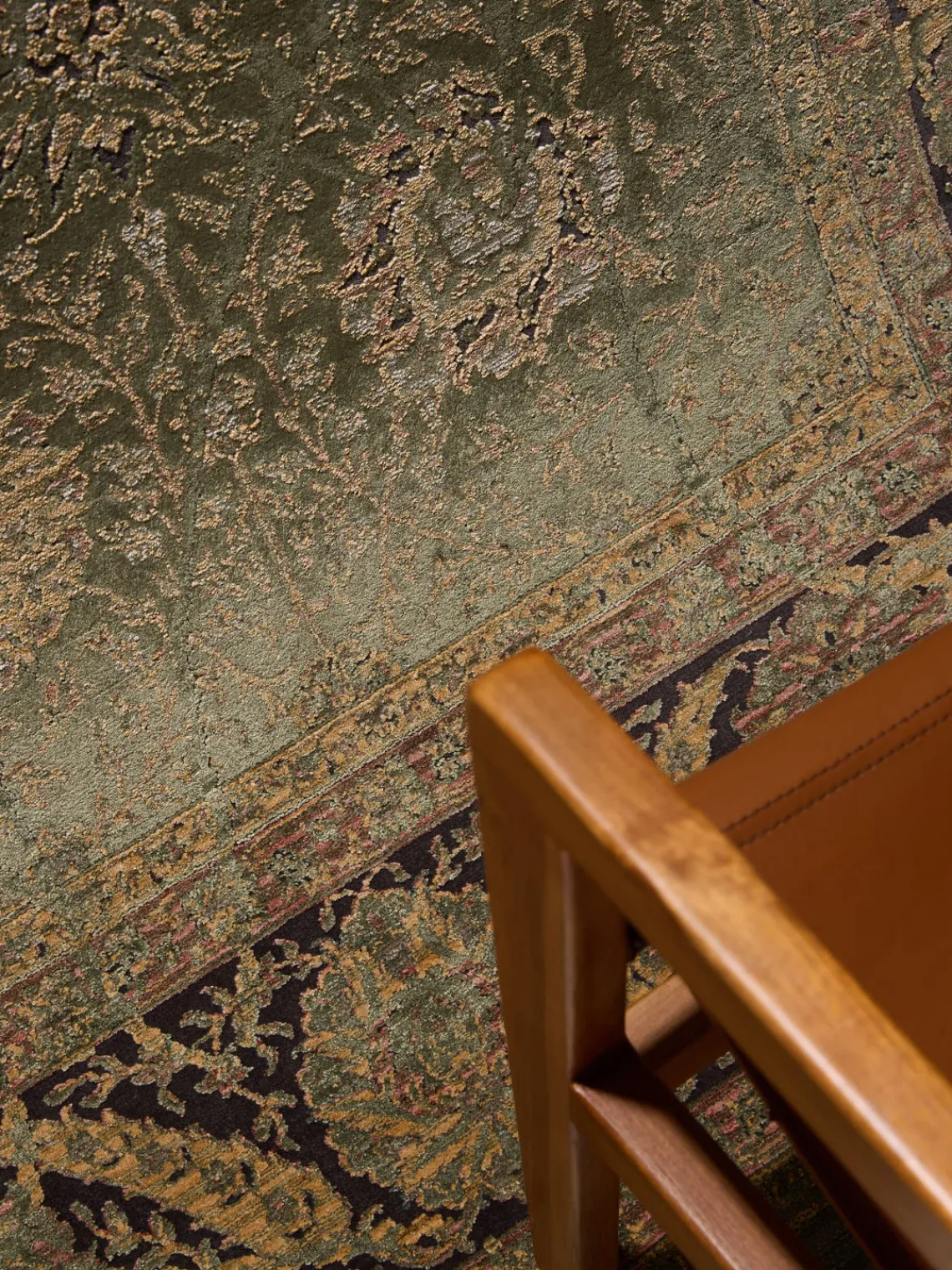 benuta Alfombra de pelo corto con motivos ornamentales Medea^ Rectangular|Alfombras Rectangulares