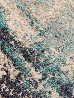 Nourison Alfombra de pelo corto de diseño Celestial