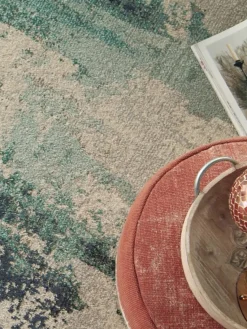 Nourison Alfombra de pelo corto de diseño Celestial