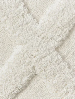 Westwing Collection Alfombra de pelo largo texturizada Magda