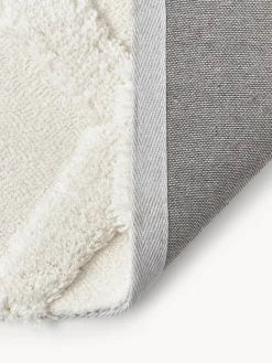 Westwing Collection Alfombra de pelo largo texturizada Magda