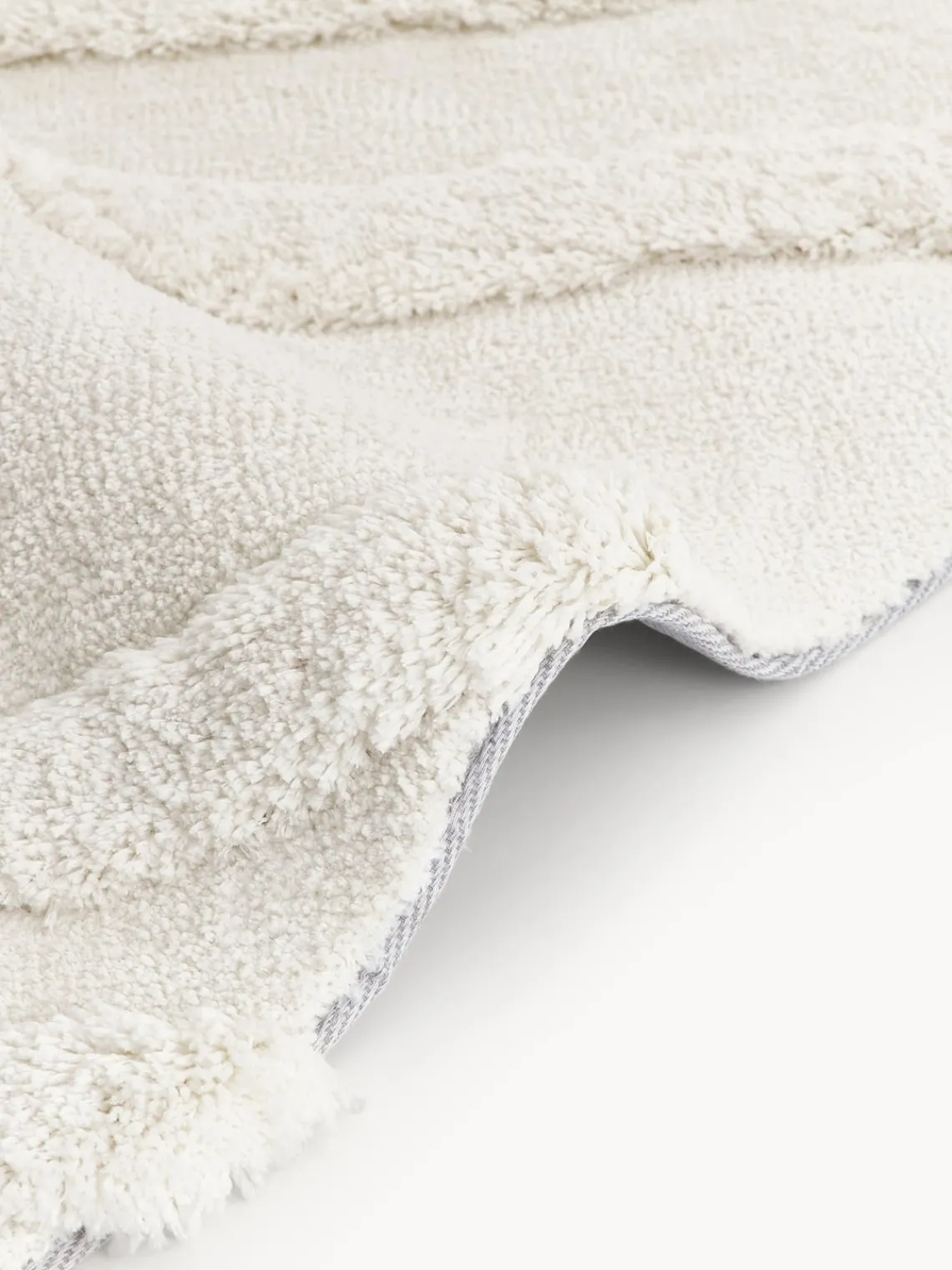 Westwing Collection Alfombra de pelo largo texturizada Magda