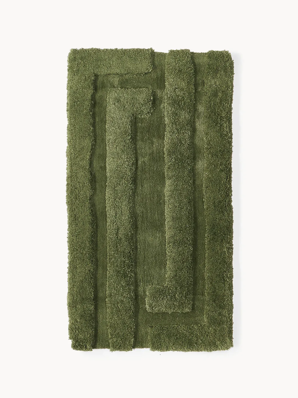 Westwing Collection Alfombra de pelo largo texturizada Genève^ Rectangular|Alfombras Rectangulares