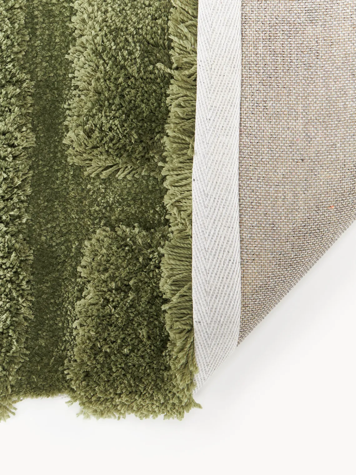 Westwing Collection Alfombra de pelo largo texturizada Genève^ Rectangular|Alfombras Rectangulares