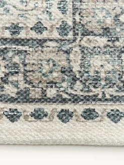 Westwing Collection Alfombra exterior artesanal con estampado vintage Tiara