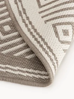 Westwing Collection Alfombra exterior reversible redonda en rombos Reddy^ Alfombras De Exterior|Alfombras De Exterior