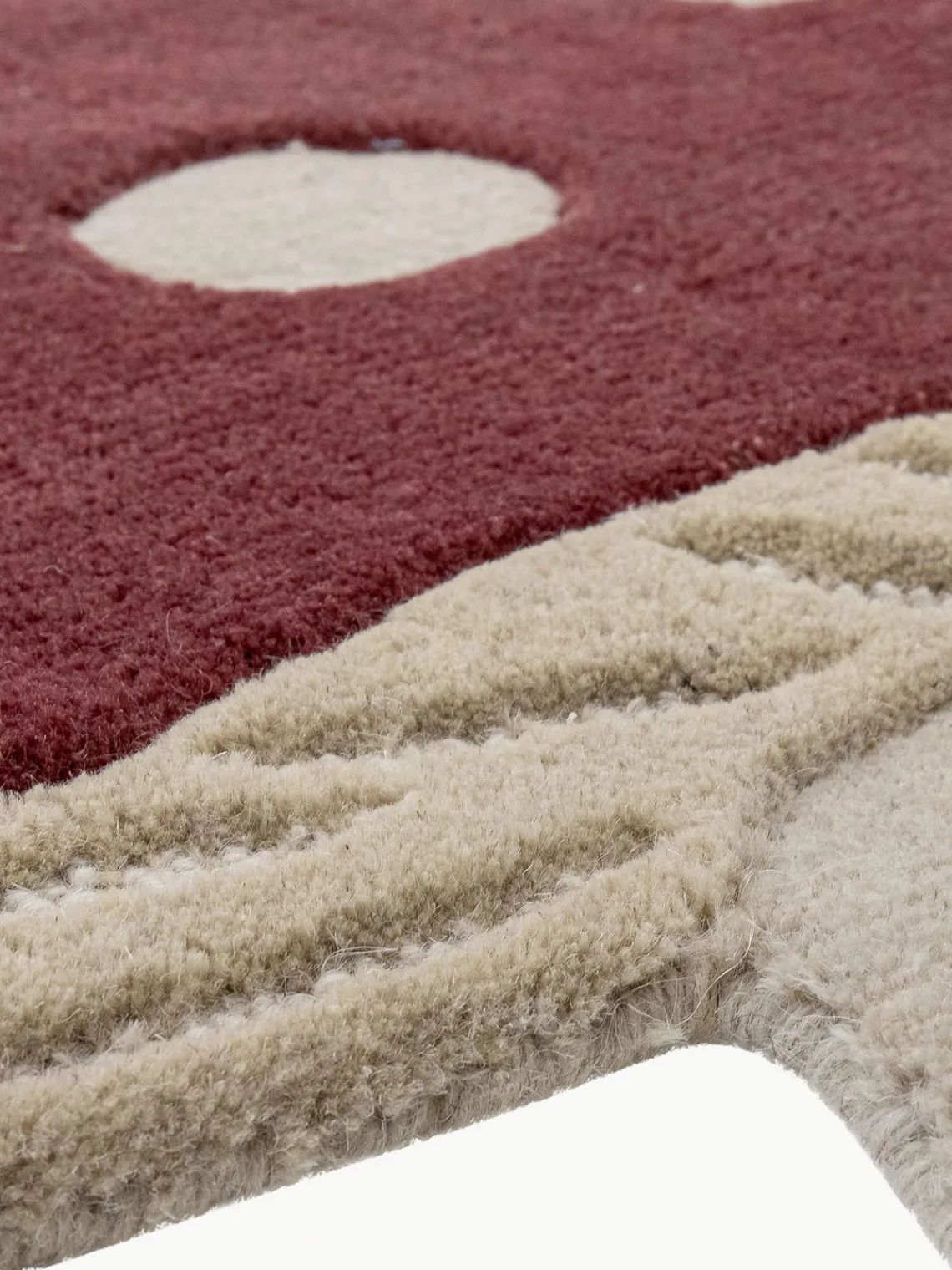 Bloomingville Mini Alfombra infantil de lana Mushroom^Niños Decoración Infantil|Alfombras Infantiles