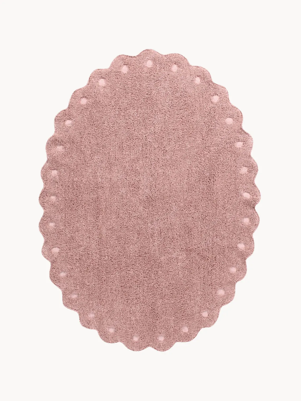 Niños Lorena Canals Alfombra infantil ovalada lavable Pine Cone