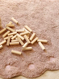 Niños Lorena Canals Alfombra infantil ovalada lavable Pine Cone