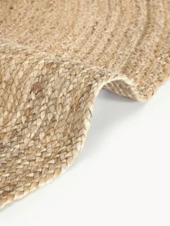 Westwing Collection Alfombra redonda artesanal de yute Sharmila