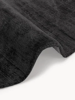 Westwing Collection Alfombra redonda artesanal de viscosa Jane^ Redonda|Alfombras Rectangulares