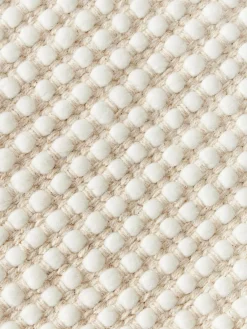 Westwing Collection Alfombra redonda artesanal de lana Amaro