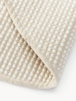 Westwing Collection Alfombra redonda artesanal de lana Amaro