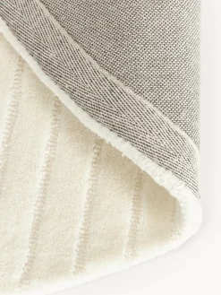 Westwing Collection Alfombra redonda artesanal de lana Mason^ Redonda|Alfombras Rectangulares