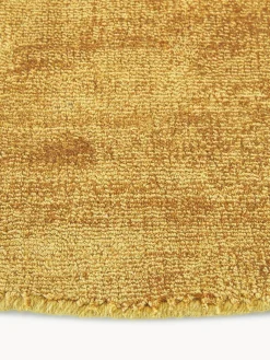 Westwing Collection Alfombra redonda artesanal de viscosa Jane^ Redonda|Alfombras Rectangulares