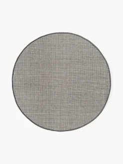 Westwing Collection Alfombra redonda artesanal de lana Amaro