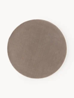 Westwing Collection Alfombra redonda artesanal de lana Zayne^ Redonda|Alfombras Rectangulares