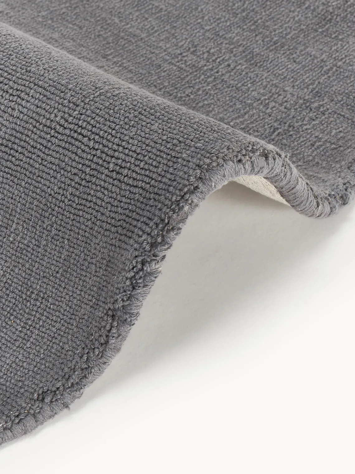 Westwing Collection Alfombra redonda de algodón artesanal Lora^ Redonda|Alfombras Rectangulares