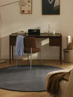 Westwing Collection Alfombra redonda de algodón artesanal Lora^ Redonda|Alfombras Rectangulares