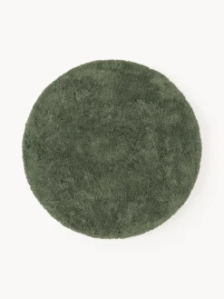 Westwing Collection Alfombra redonda de pelo largo Leighton