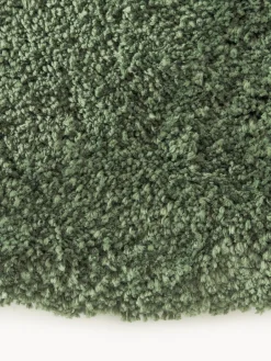 Westwing Collection Alfombra redonda de pelo largo Leighton