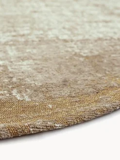 Louis de Poortere Alfombra redonda de tejido plano jacquard Virgin Land