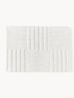 Westwing Collection Alfombrilla de baño antideslizante con relieve Tianna^ Alfombras De Baño|Mantas