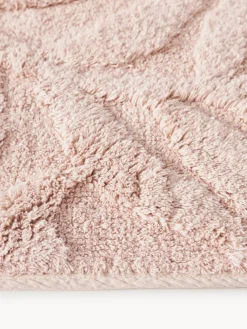 Westwing Collection Alfombrilla de baño antideslizante con diseño en relieve Leaf^ Alfombras De Baño|Mantas