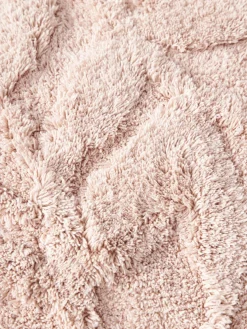 Westwing Collection Alfombrilla de baño antideslizante con diseño en relieve Leaf^ Alfombras De Baño|Mantas