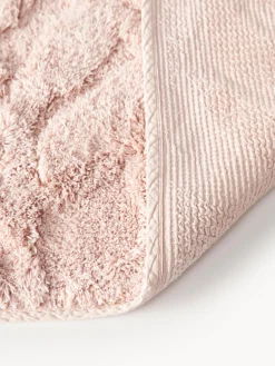 Westwing Collection Alfombrilla de baño antideslizante con diseño en relieve Leaf^ Alfombras De Baño|Mantas