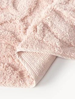 Westwing Collection Alfombrilla de baño antideslizante con diseño en relieve Leaf^ Alfombras De Baño|Mantas