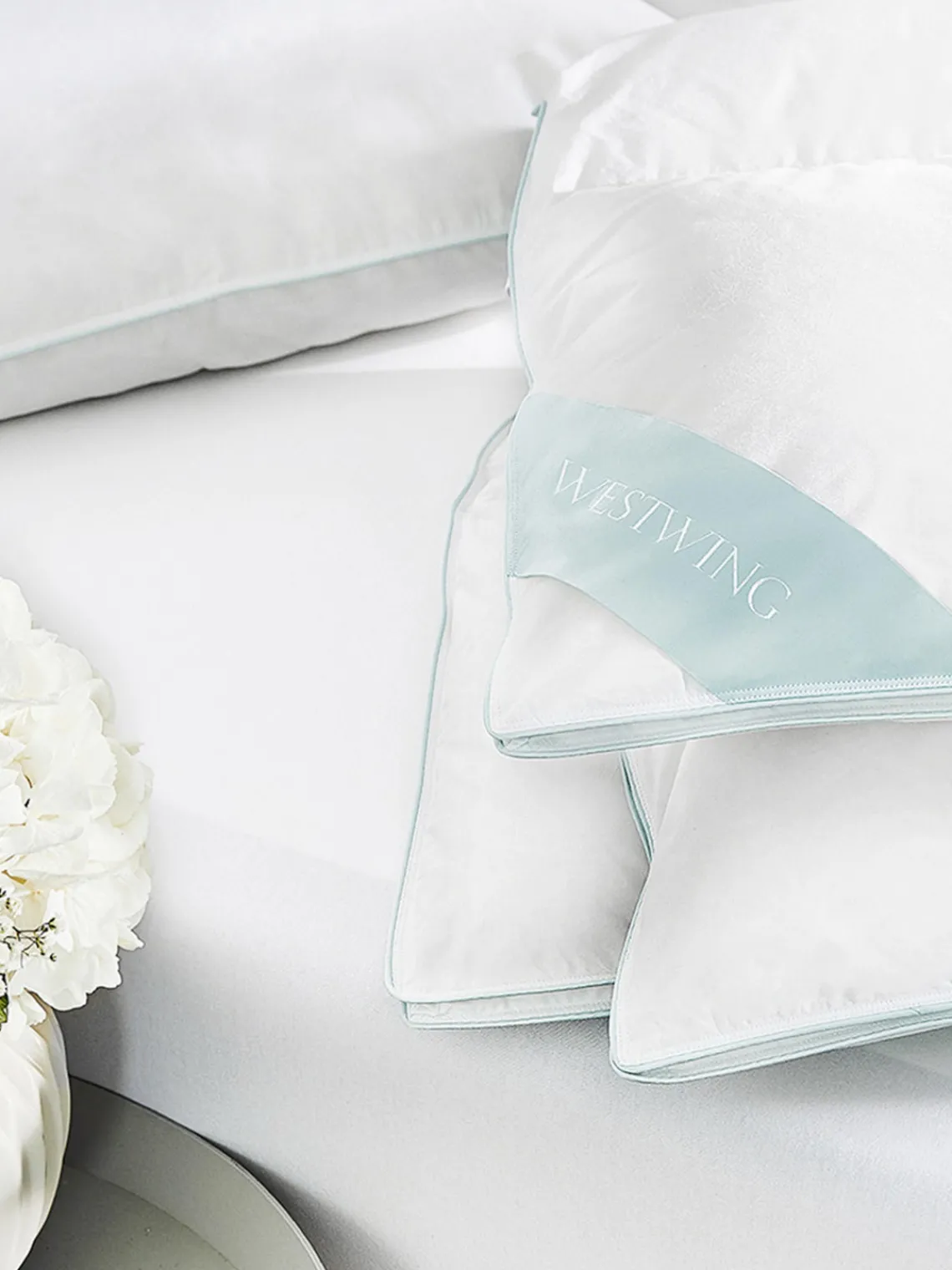 Westwing Collection Almohada Komfort, firmeza media^ Mantas|Almohadas