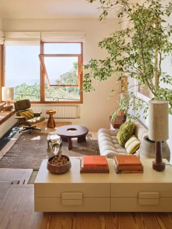 HKLIVING Aparador artesanal de madera de sungkai Spacious^ Muebles De Tv|Muebles De Tv