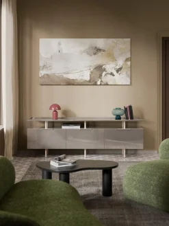 Westwing Collection Aparador de alto brillo Lenne^ Aparadores