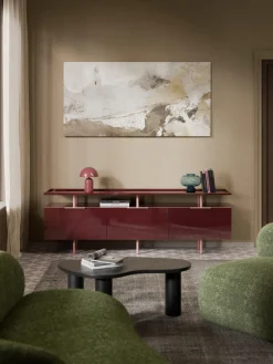 Westwing Collection Aparador de alto brillo Lenne^ Aparadores