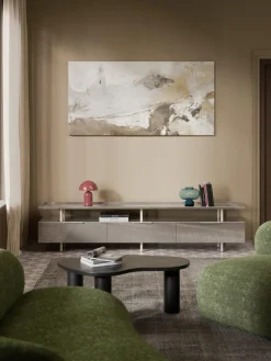 Westwing Collection Aparador de alto brillo Lenne