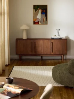 Westwing Collection Aparador de madera de mango Paul