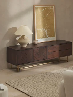 Westwing Collection Aparador de madera de mango Luca^ Muebles De Tv|Muebles De Tv