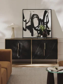 Westwing Collection Aparador de madera de mango maciza Harry^ Aparadores