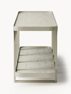 Westwing Collection Aparador en look travertino Bella