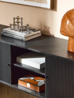 Westwing Collection Aparador grande con frente acanalado Calary^ Aparadores