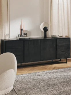 Westwing Collection Aparador grande de madera de mango Luca