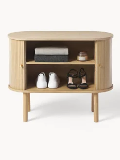 Westwing Collection Aparador pequeño acanalado Calary^ Aparadores