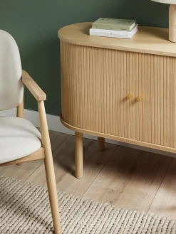 Westwing Collection Aparador pequeño acanalado Calary^ Aparadores