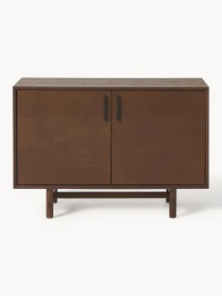 Westwing Collection Aparador pequeño de madera de roble Diana