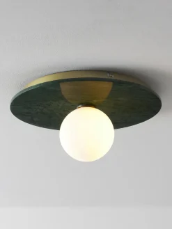 Westwing Collection Aplique / Plafón de mármol Cehlani