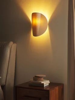 Westwing Collection Aplique de lino de diseño Kenzie^ Apliques|Lámparas De Techo