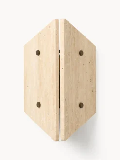 Westwing Collection Aplique de travertino Kleo